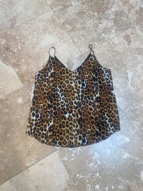Express Leopard print Downtown Cami